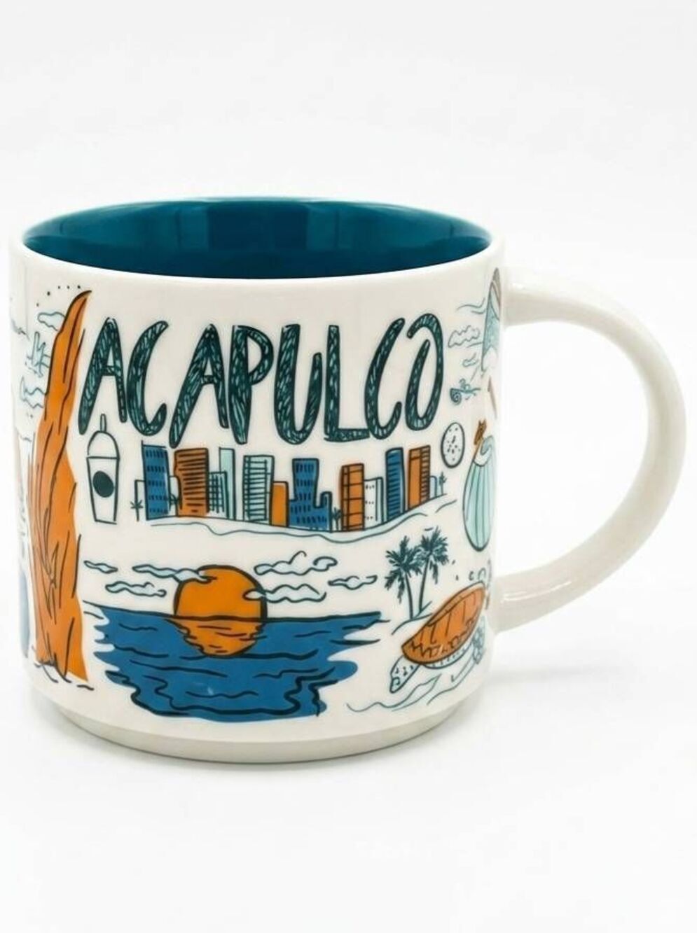 🩵NIB Starbucks Acapulco Mexico 2023 Been There Collectible Souvenir Mug